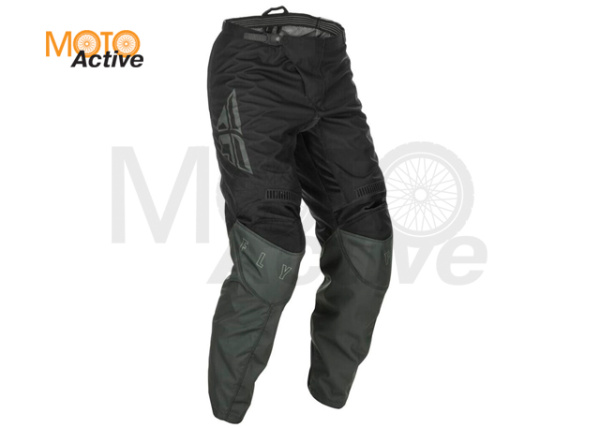 Брюки для мотокросса FLY RACING F-16 2021 черные/серые